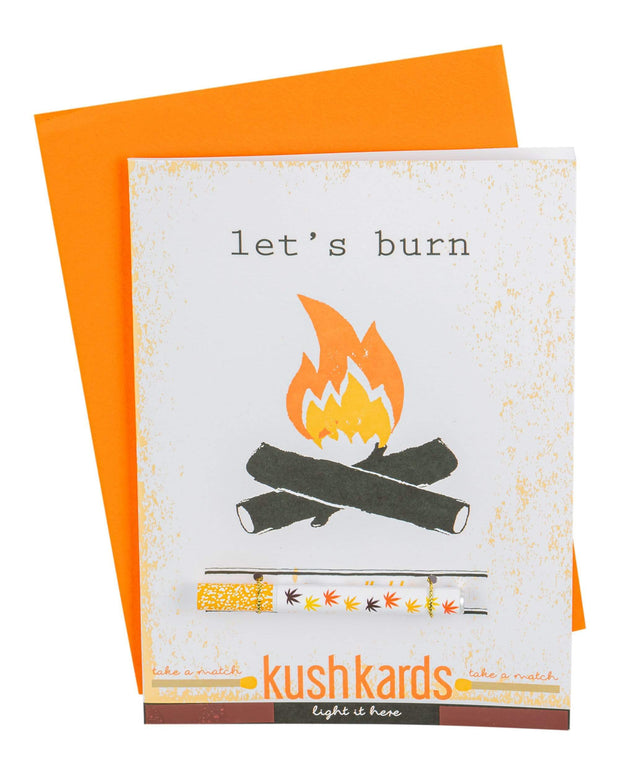 "Let's Burn" Greeting Card