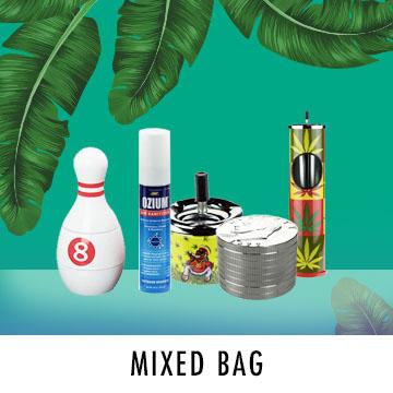 Mixed Bag (air filters, ashtrays, grinders, lighters) 23 ITEMS