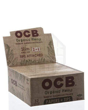box of ocb organic hemp papers