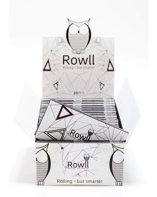 Rowll - All In One Rolling Paper Kit w/ Grinder - Classic - Master Case (480 Packs)