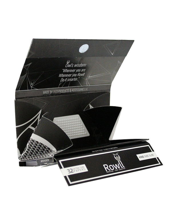 Rowll - All In One Rolling Paper Kit w/ Grinder - Classic - Master Case (480 Packs)