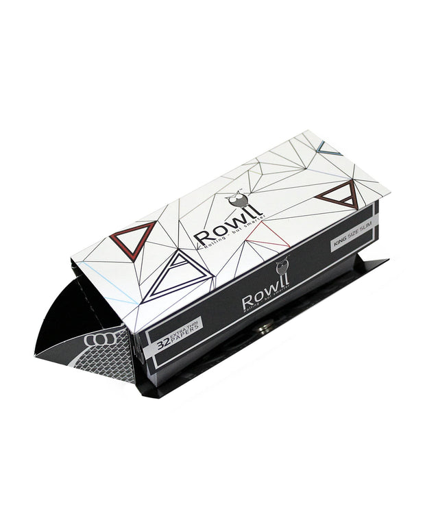 Rowll - All In One Rolling Paper Kit w/ Grinder - Classic - Master Case (480 Packs)