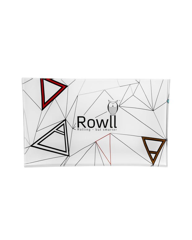 Rowll Premium Glass Rolling Tray Large