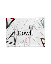 Rowll Premium Glass Rolling Tray Small