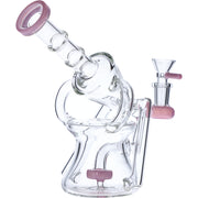 Valiant  Water Pipe Funnel Perc Recycler  Rear View