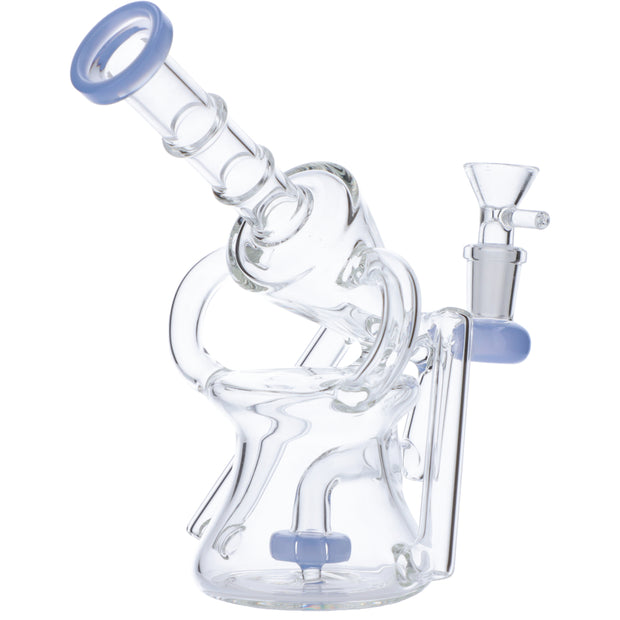 Valiant  Water Pipe Funnel Perc Recycler  Rear View